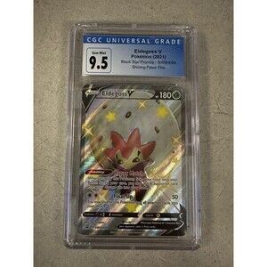 2021 Pokemon Black Star Promos Eldegoss V #SWSH084 CGC 9.5 MINT